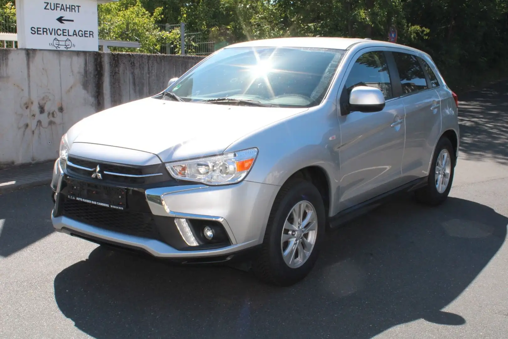 Mitsubishi ASX Diamant Edition+ 2WD Kamera AHK Sitzh. Klima Silber - 1