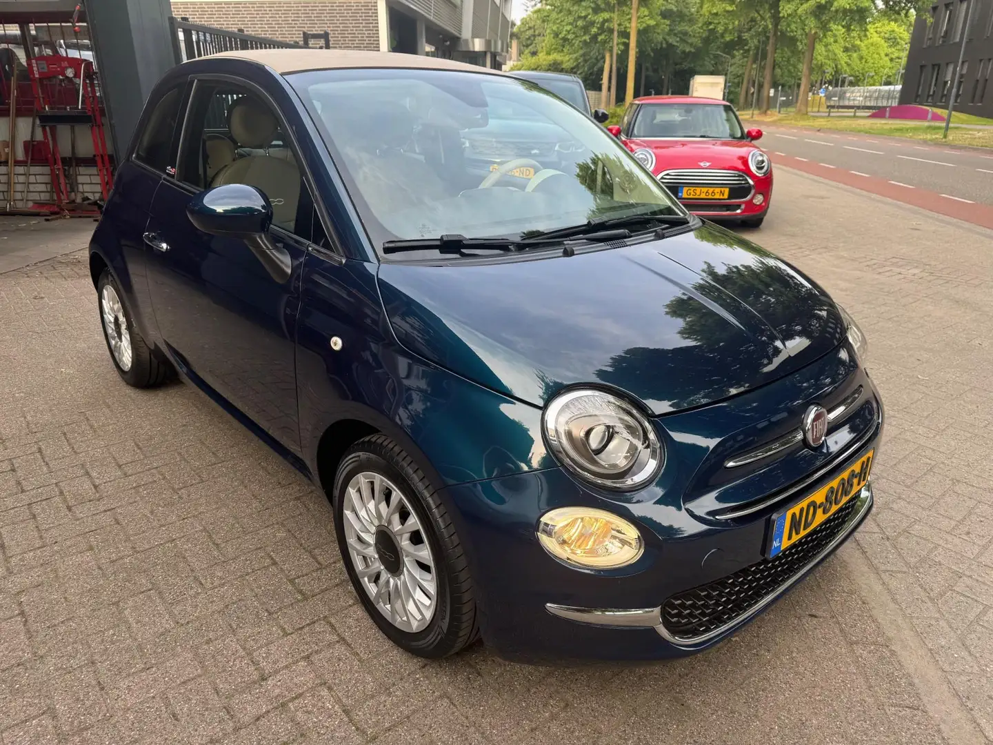 Fiat 500C 0.9 TwinAir Turbo Sport Blauw - 2