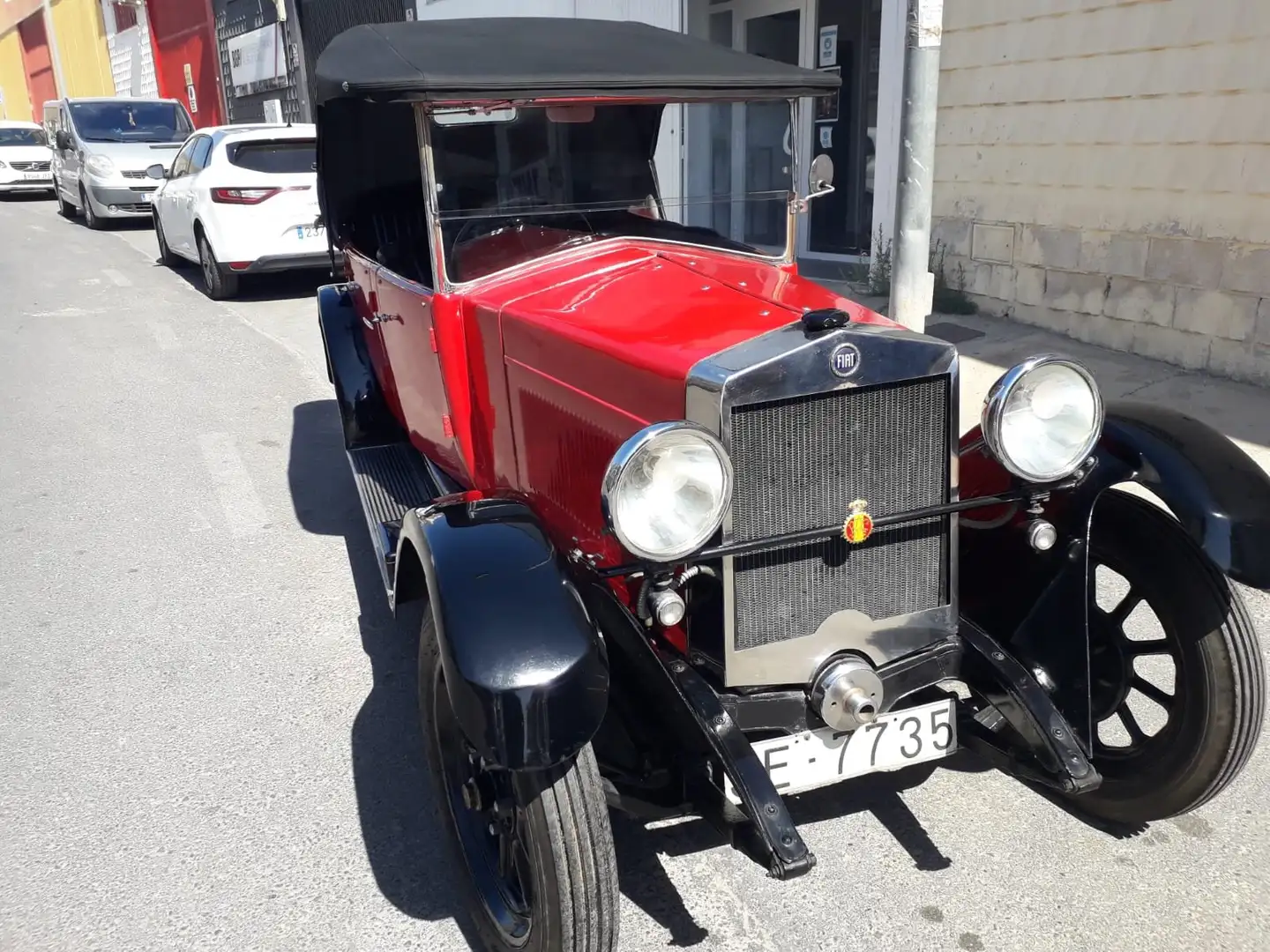 Fiat 509 cabriolet 1927 Rojo - 2