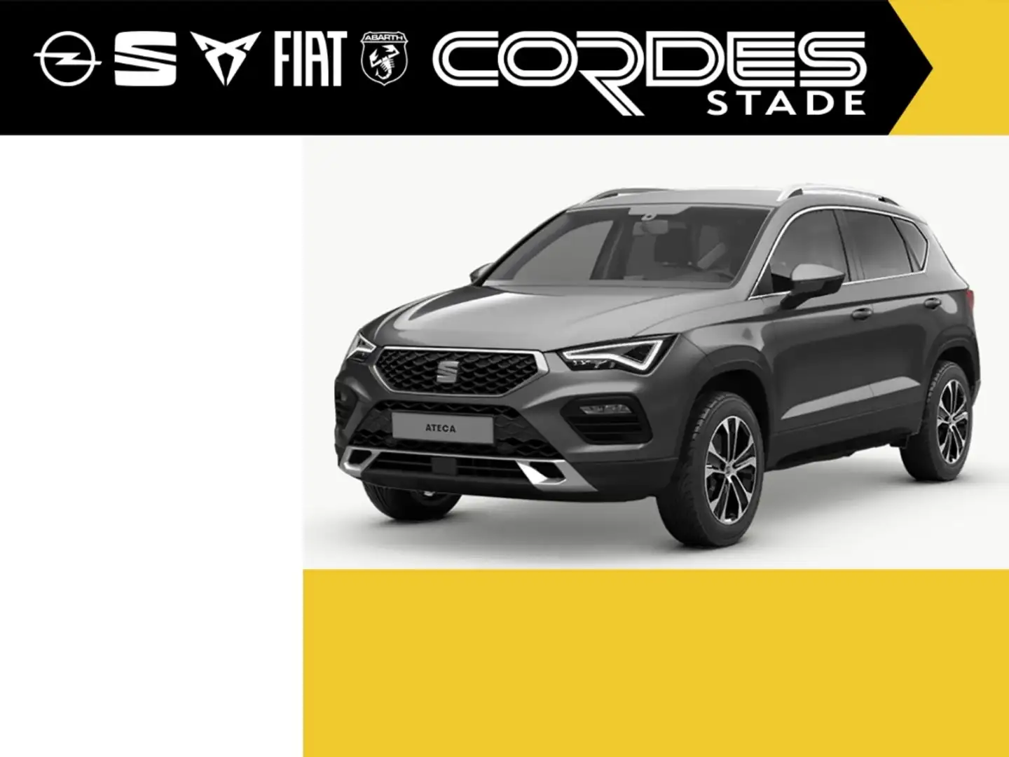 SEAT Ateca Road Edition 1.5 TSI AHK AT 305 € ohne Anzahlung Grau - 1