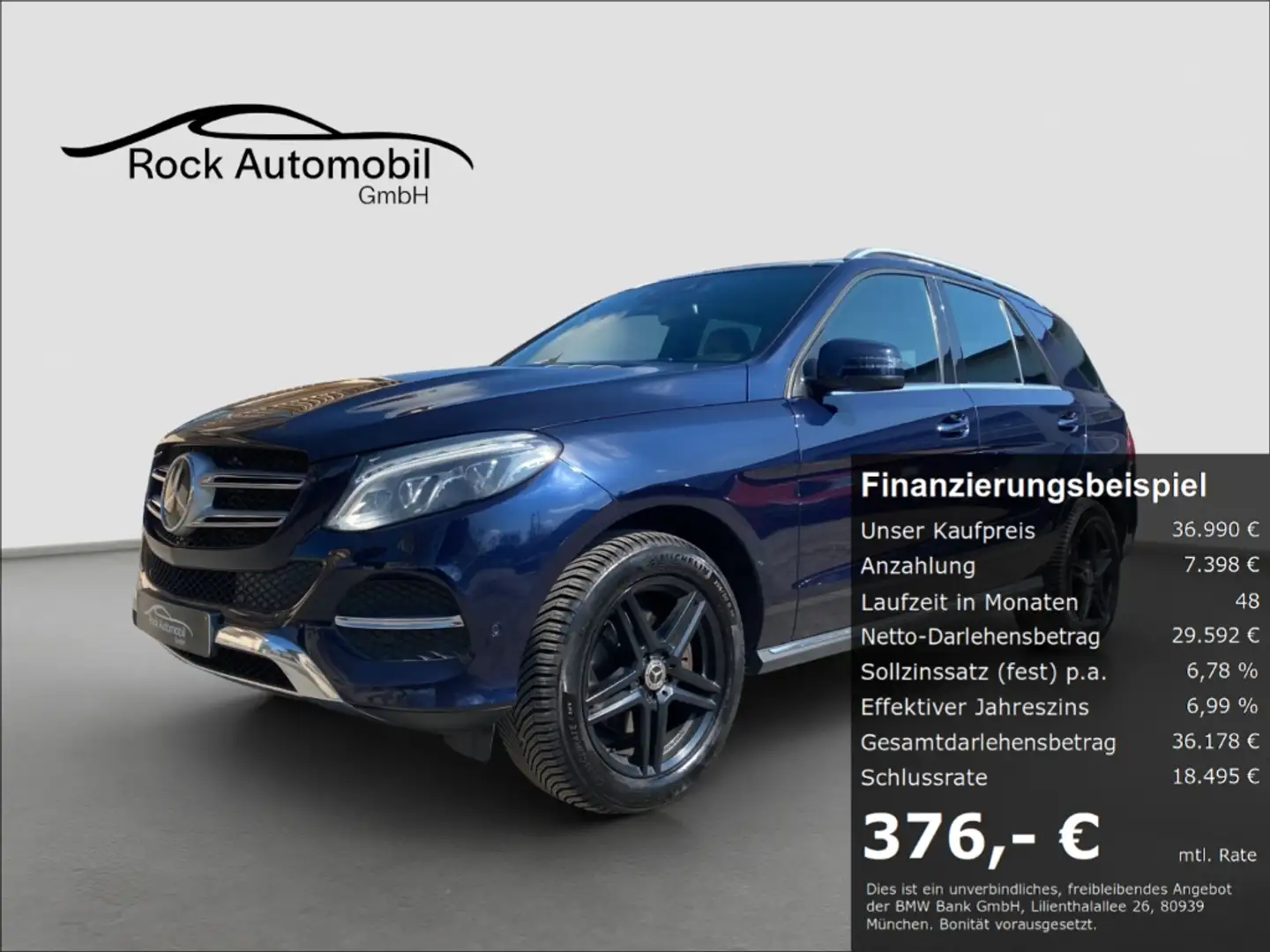 Mercedes-Benz GLE 350 d 4M 9G LED *Garantie* Bleu - 1