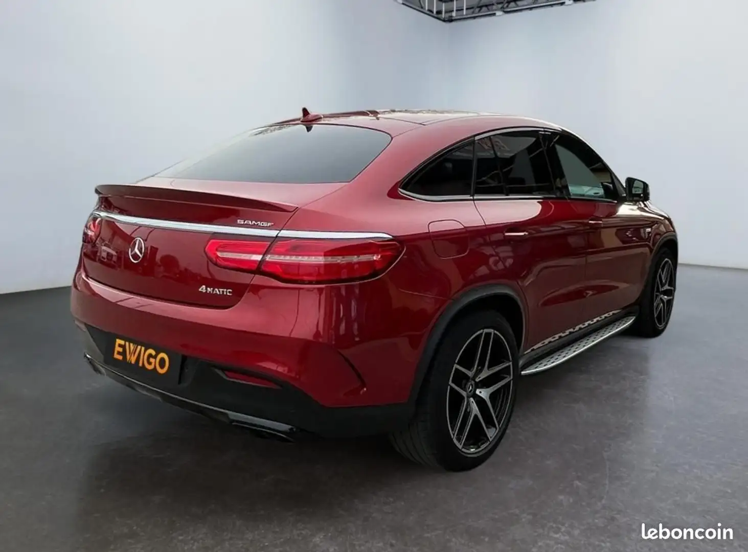 Mercedes-Benz GLE 43 AMG Mercedes Classe COUPE 3.0 43 365CH AMG 4MATIC 9G-T Rouge - 2
