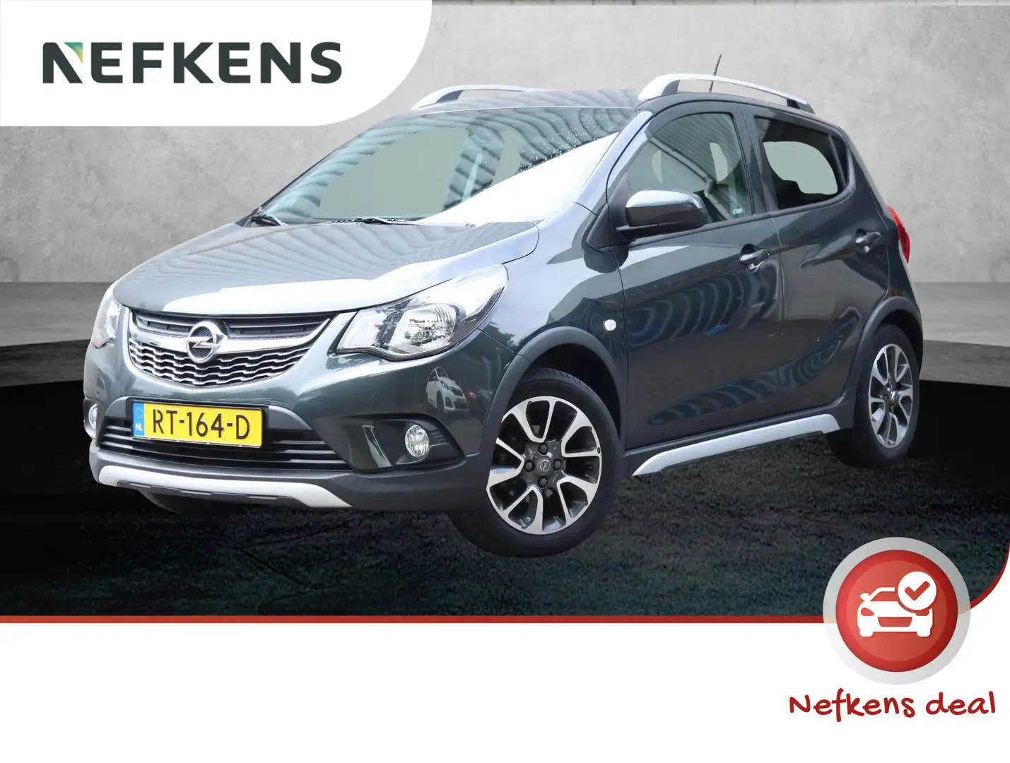 Opel Karl 1.0 Rocks Online Edition | Parkeersensoren | Cruis Gris - 1