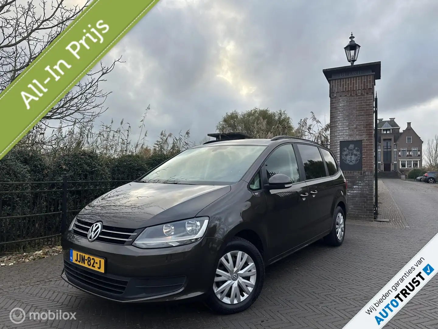 Volkswagen Sharan 1.4 TSI 150pk 7-personen Trekhaak GARANTIE Brun - 1