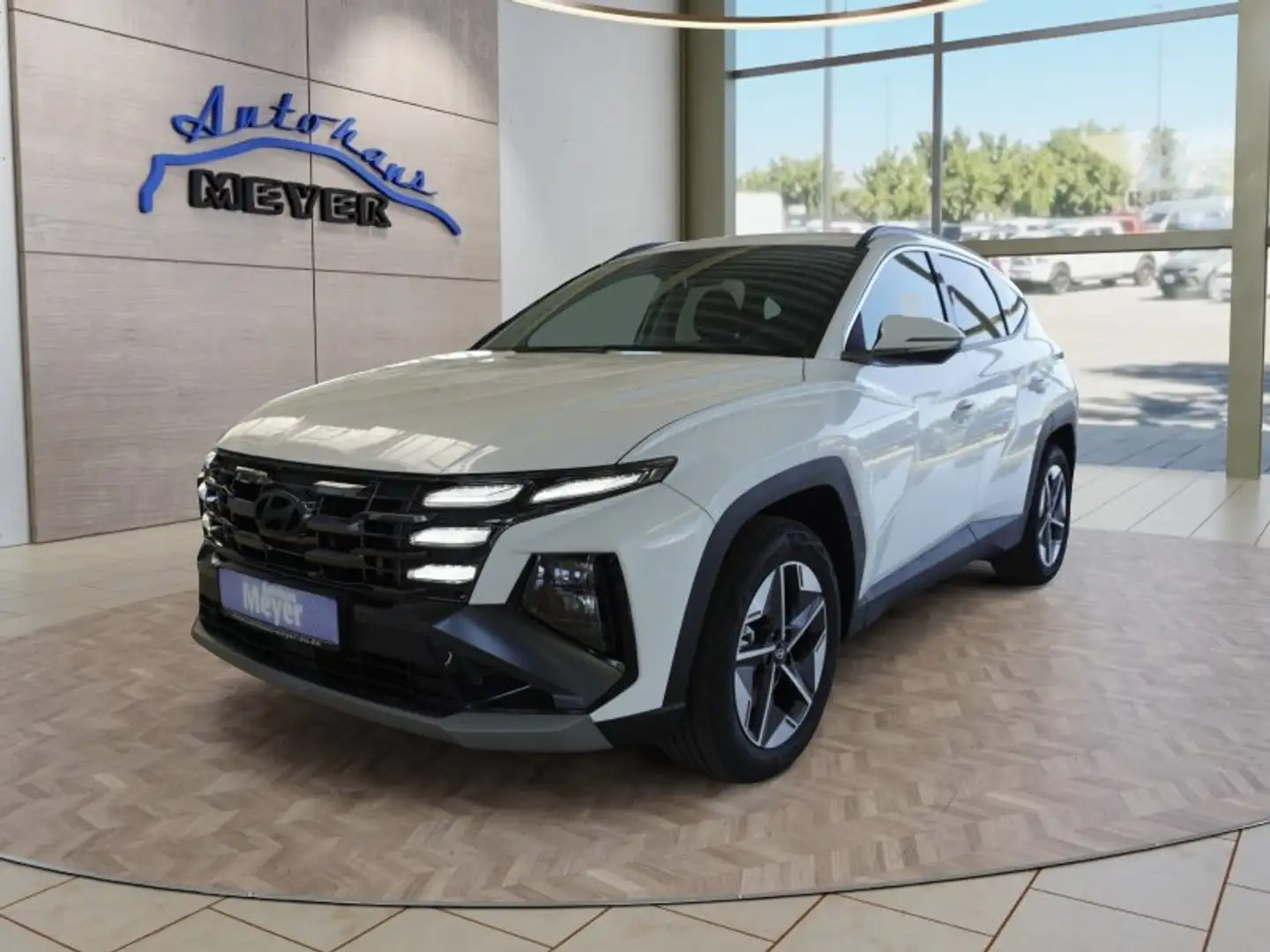 Hyundai TUCSON Tucson 1.6 T-GDI 18*Alu/LED/Navi/Keyless/Kamera Weiß - 1