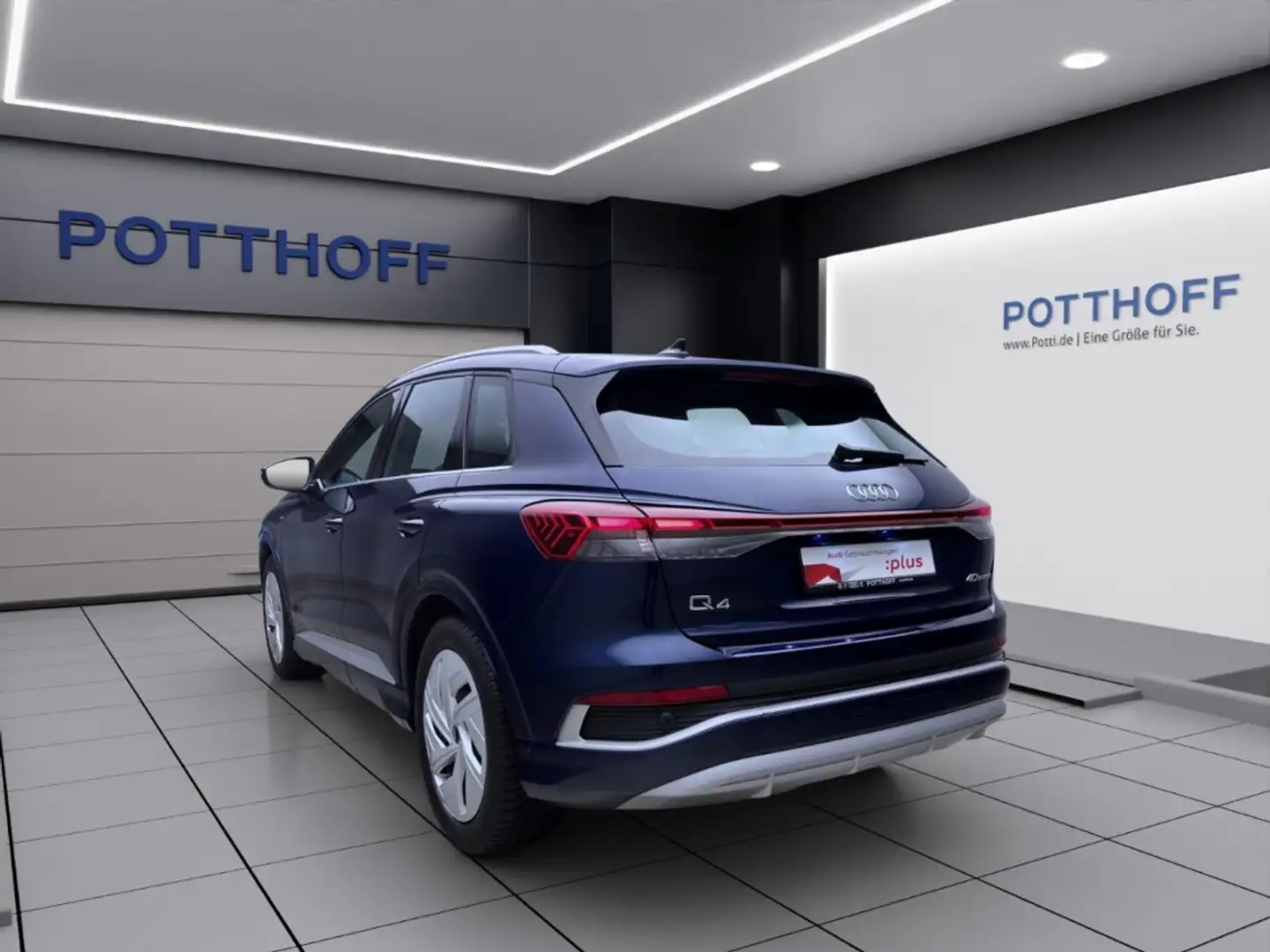 Audi Q4 e-tron 40 S LINE AHK NAVI SONOS KAMERA LED Blau - 2
