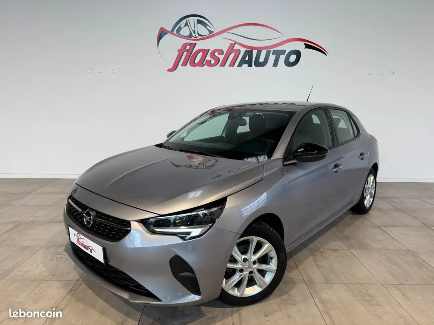 Opel Corsa 1.2 i S&S 75cv ELEGANCE BUSINESS-2022-TVA-1ere MAI Gris - 1