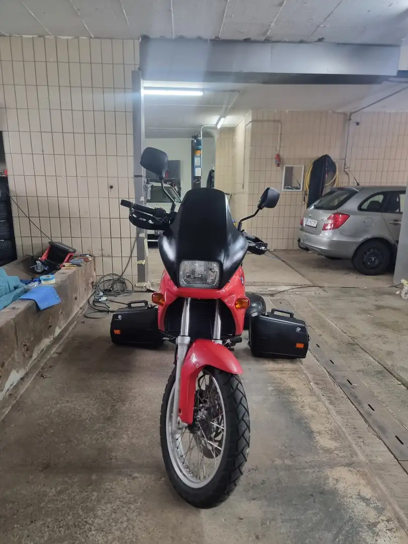 BMW F 650 Pickerl im Juni NEU, 3 Koffer Dabei Piros - 1