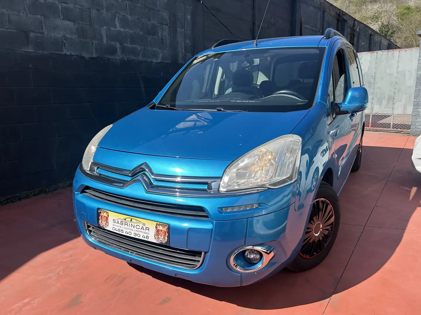Citroen Berlingo 1.6 HDi export. AIRCO Bleu - 1