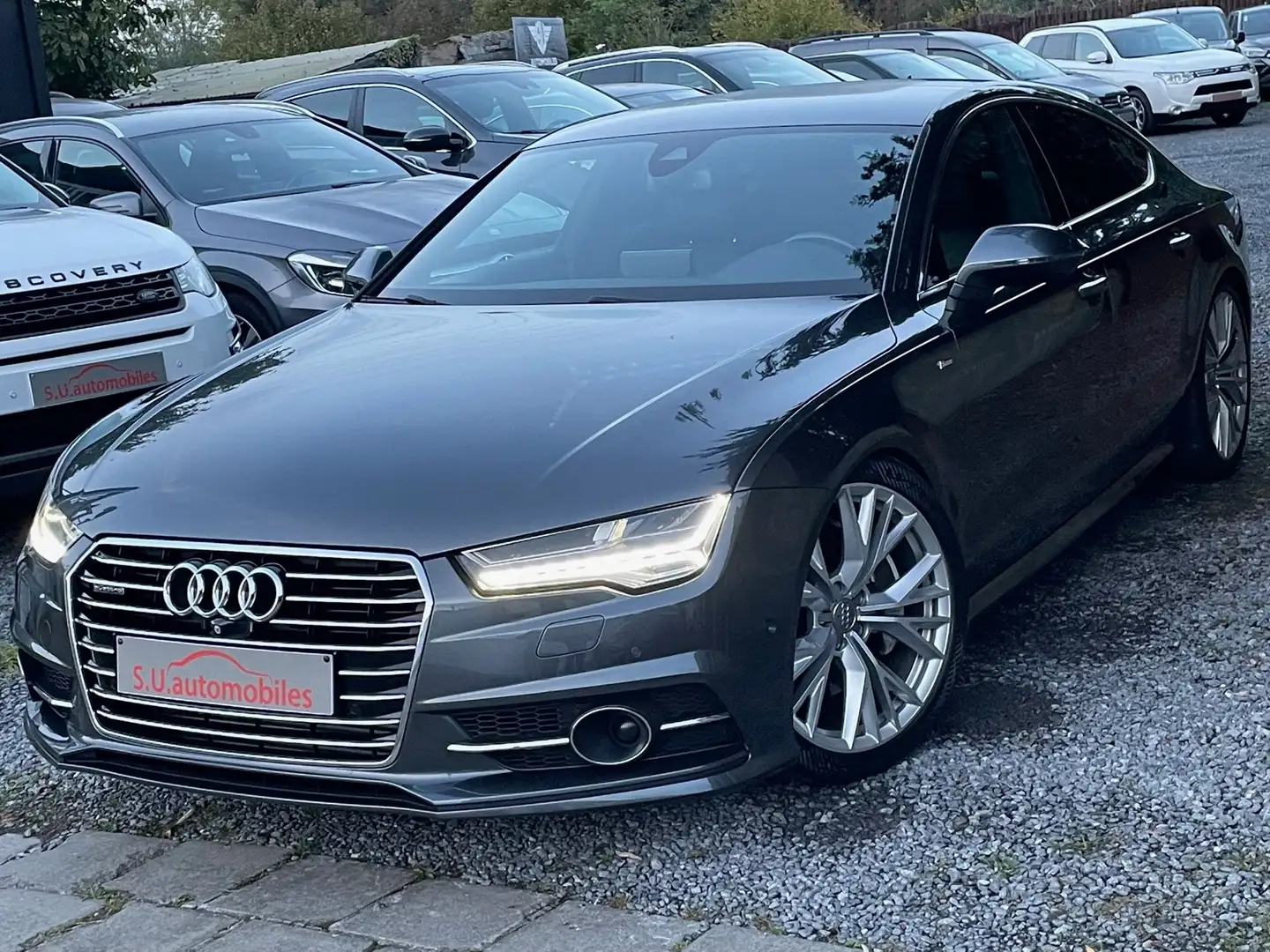 Audi A7 3.0 TDi Biturbo Quattro S line MATRIX/Bose/Cam360 Gris - 1