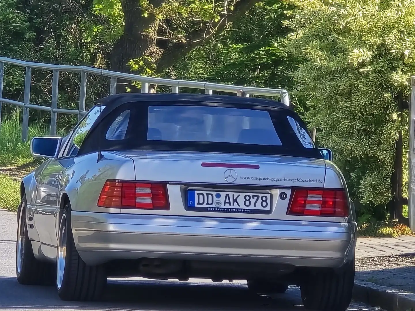 Mercedes-Benz SL 320 Klima, Leder, Xenon, Kindersitze Stříbrná - 1