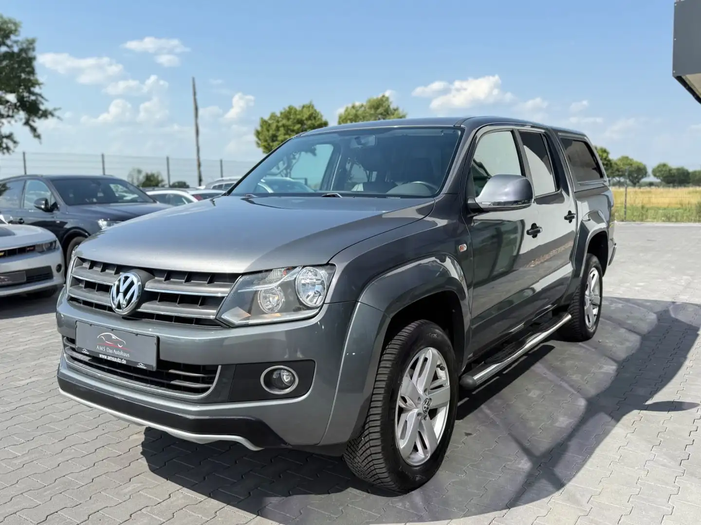 Volkswagen Amarok Highline 2.0 TDI DoubleCab 4Motion DSG Gri - 1