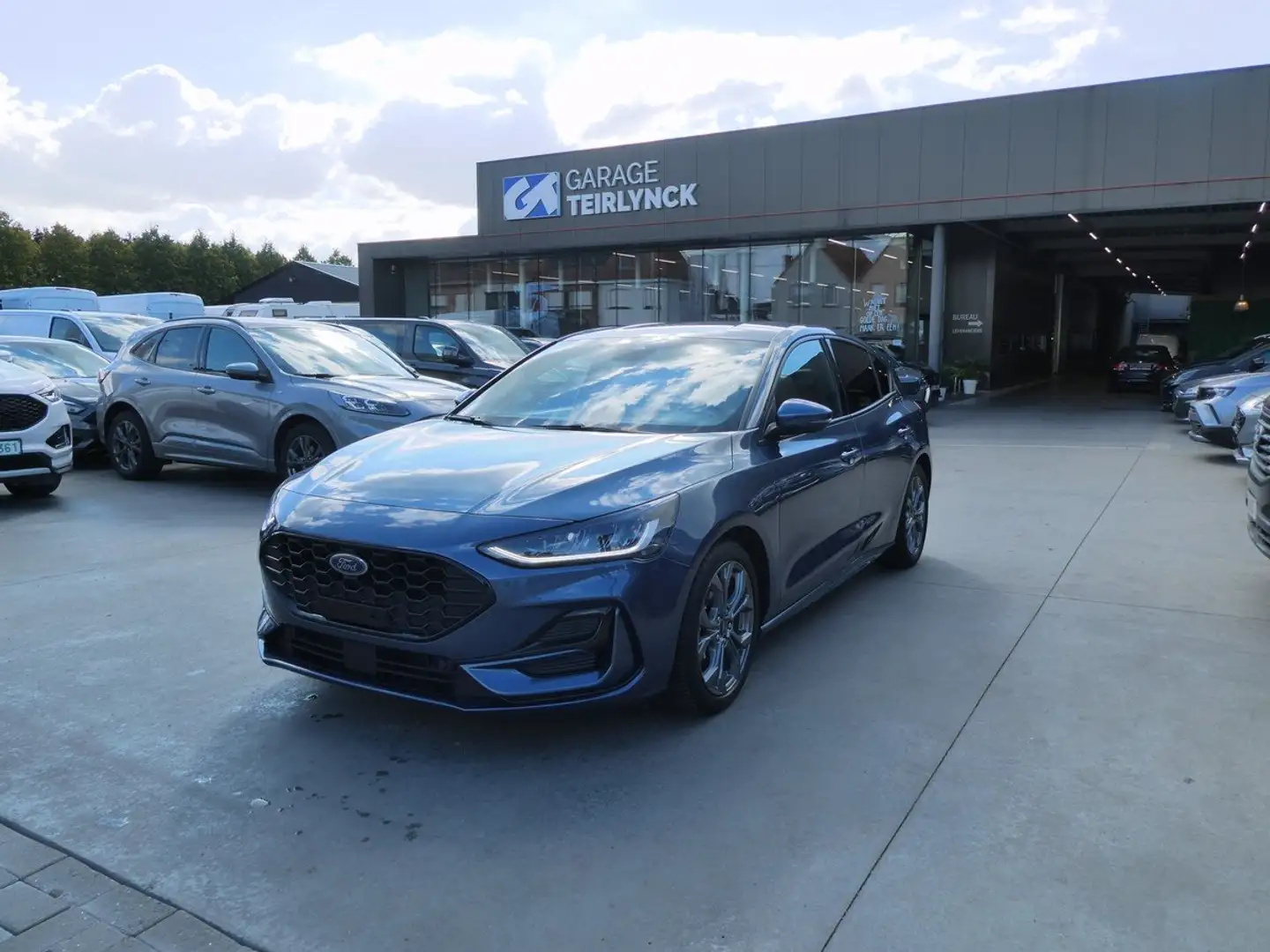 Ford Focus 5d 1.0 i MHEV 125pk ST-Line Luxe SYNC4 '23 (84113) Bleu - 1