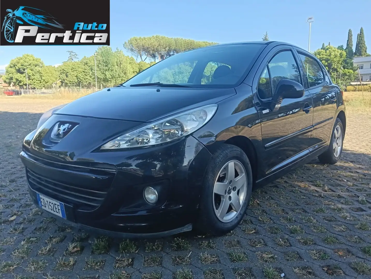 Peugeot 207 5p 1.4 vti 16v FRIZIONE NUOVA EURO 5A Nero - 1