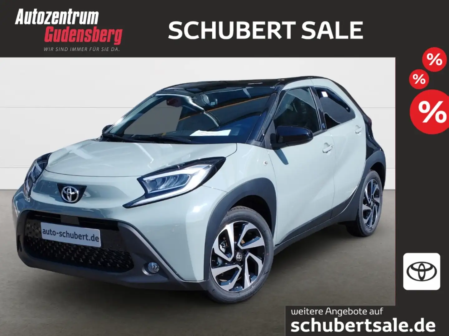 Toyota Aygo X Pulse KOMFORT-/LEDPAKET+KAMERA+AppleCarPlayAndroid Grau - 1