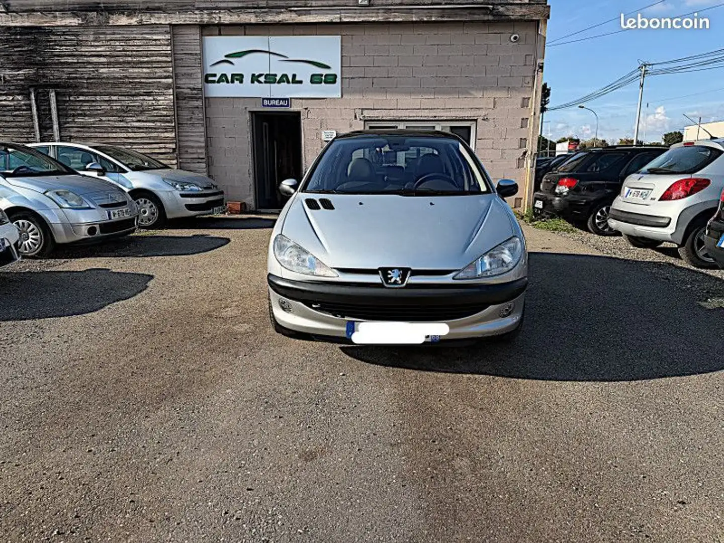 Peugeot 206 1.6 16V BLACK ET SILVER EDITION BAA Gris - 2