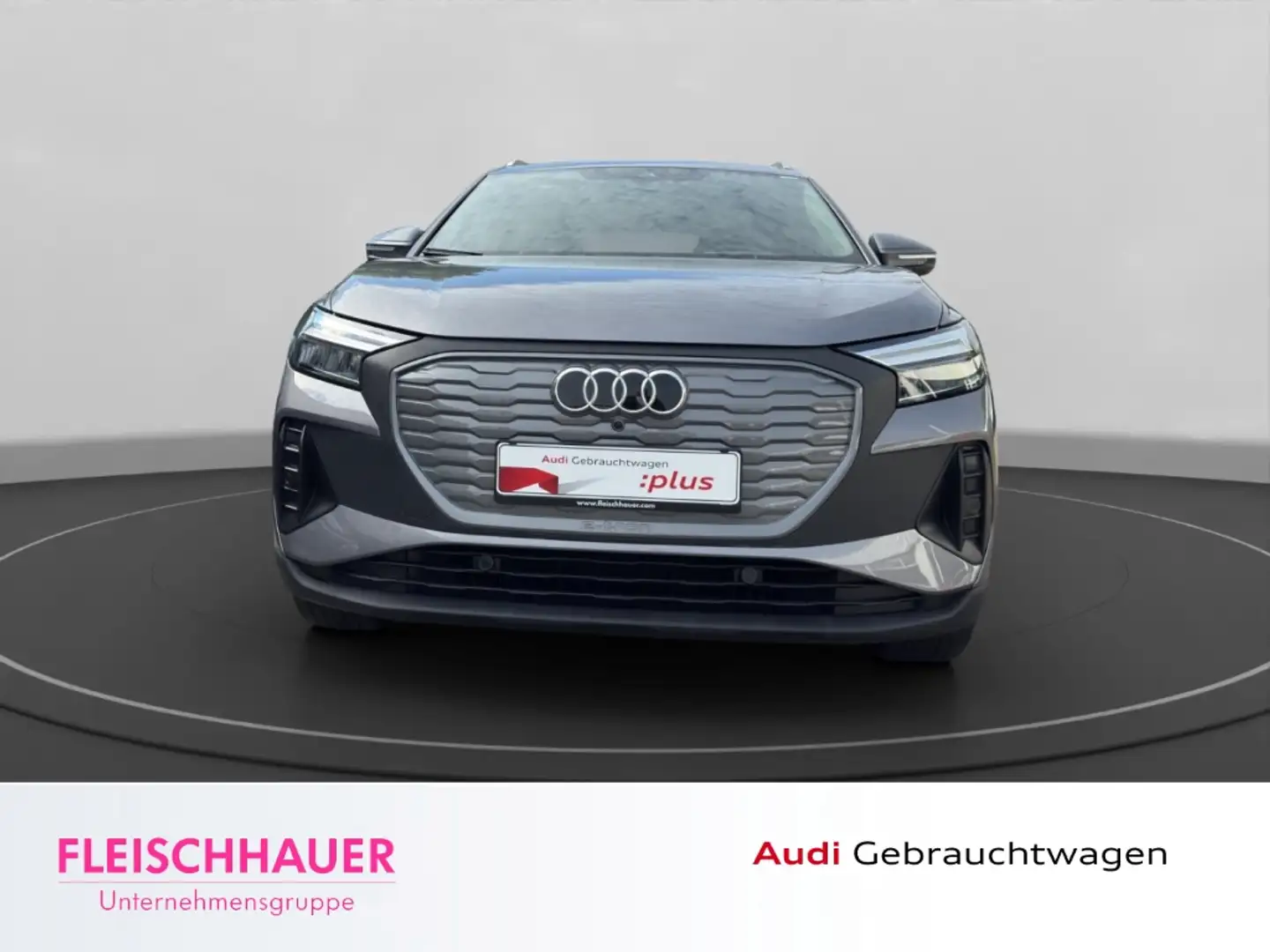 Audi Q4 e-tron 40 LED+ACC+NAVI+LEDER+HUD+RFK+CARPLAY+SHZ+ Grau - 2