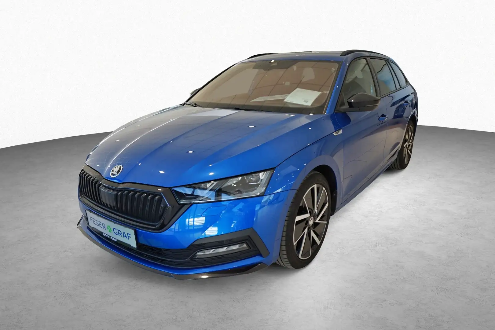Skoda Octavia Sportline 2.0TDI/150PS/ACC/SHZ/NAVI/PDC Blau - 1