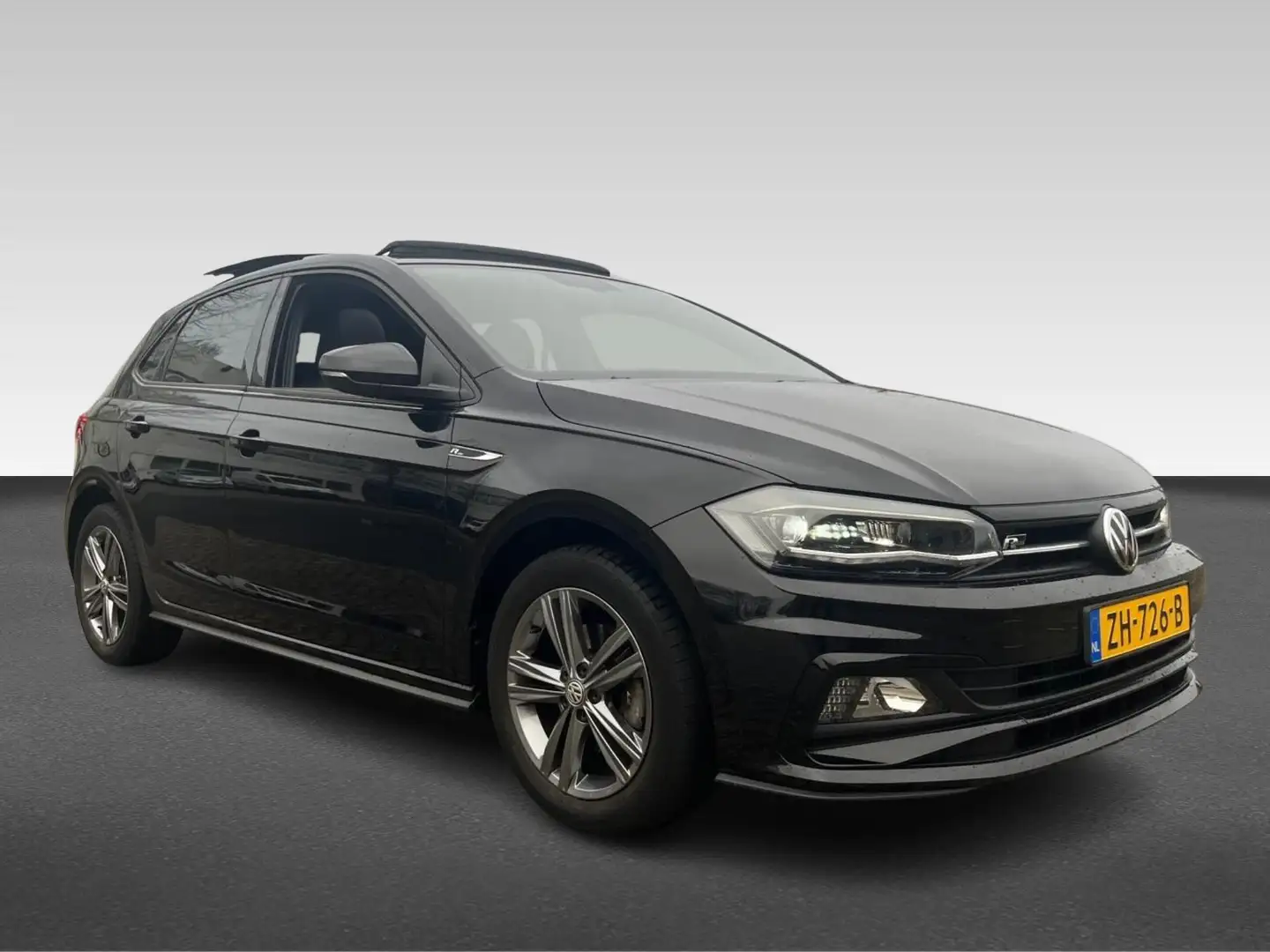 Volkswagen Polo 1.0 TSI Highline | Schuif/kantel dak | R-Line | Noir - 2