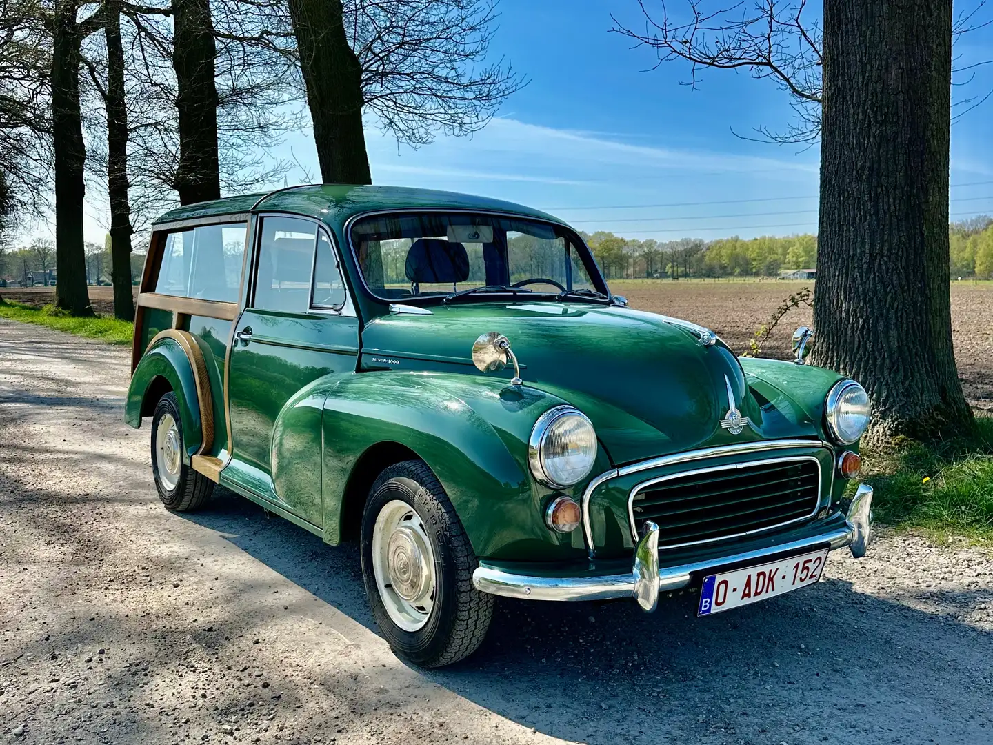 Oldtimer Morris Minor 1000 - Traveller 1970 Verde - 1