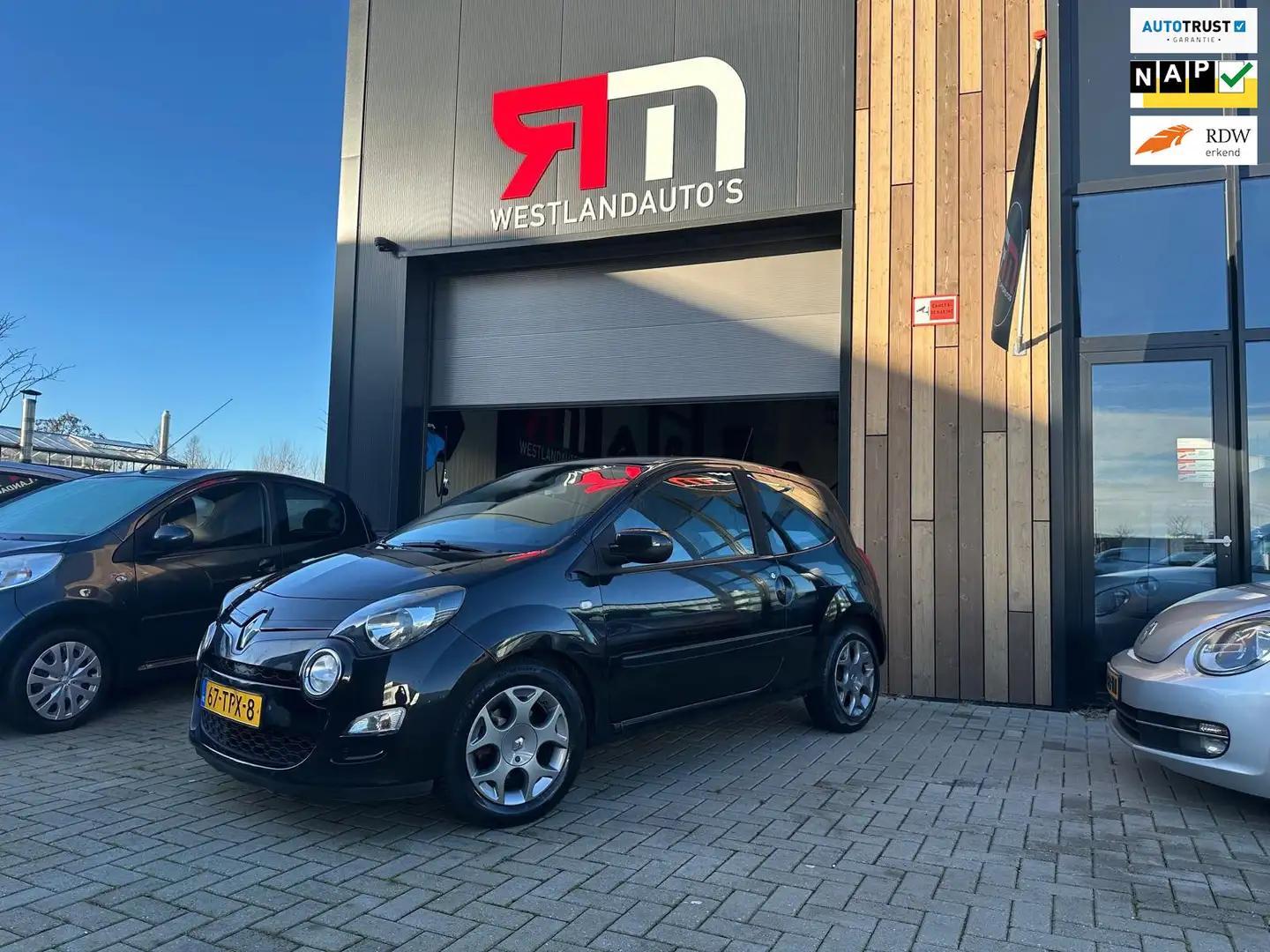 Renault Twingo 1.2 16V Dynamique Zuinig Luxe airco LM-velgen NAP Schwarz - 1