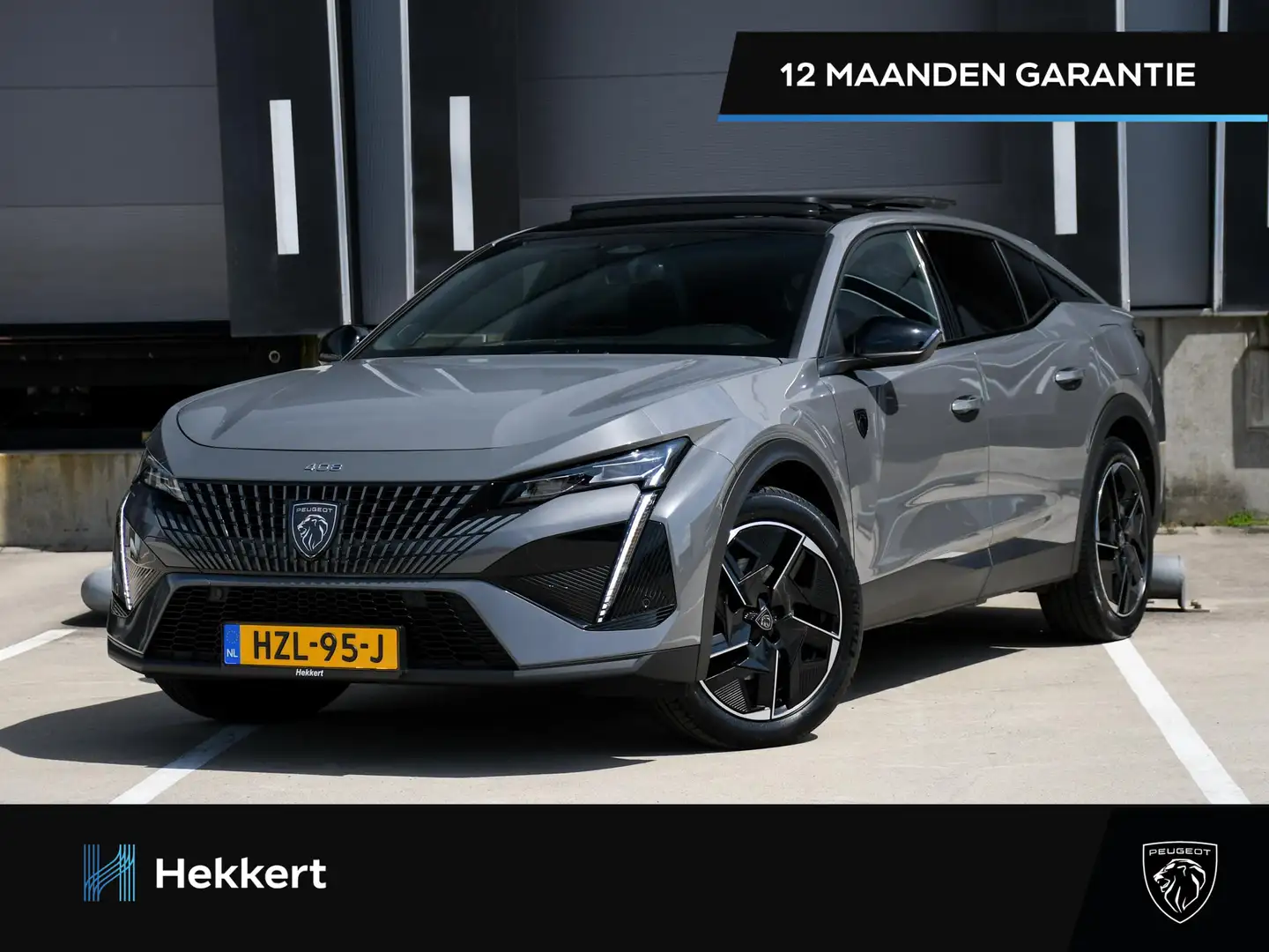 Peugeot 408 GT 1.6 PHEV 180pk Automaat SCHUIF-DAK | 19''LM | K Grijs - 1
