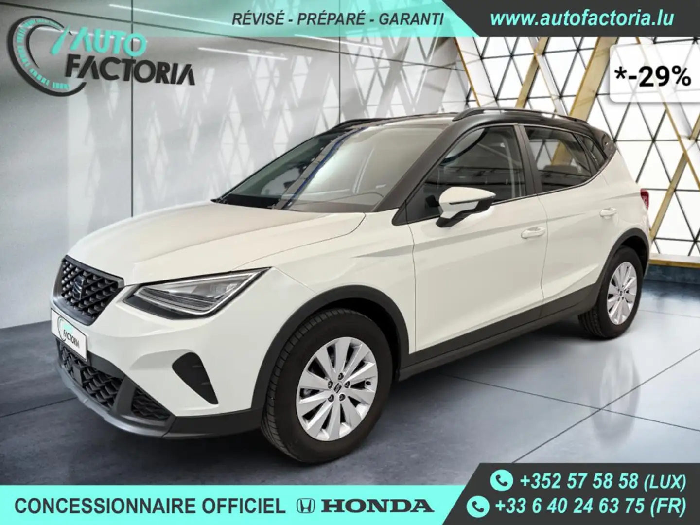 SEAT Arona -29% 1.0 TSI 110cv +GPS+RADAR+FULL LED+Options Beige - 1