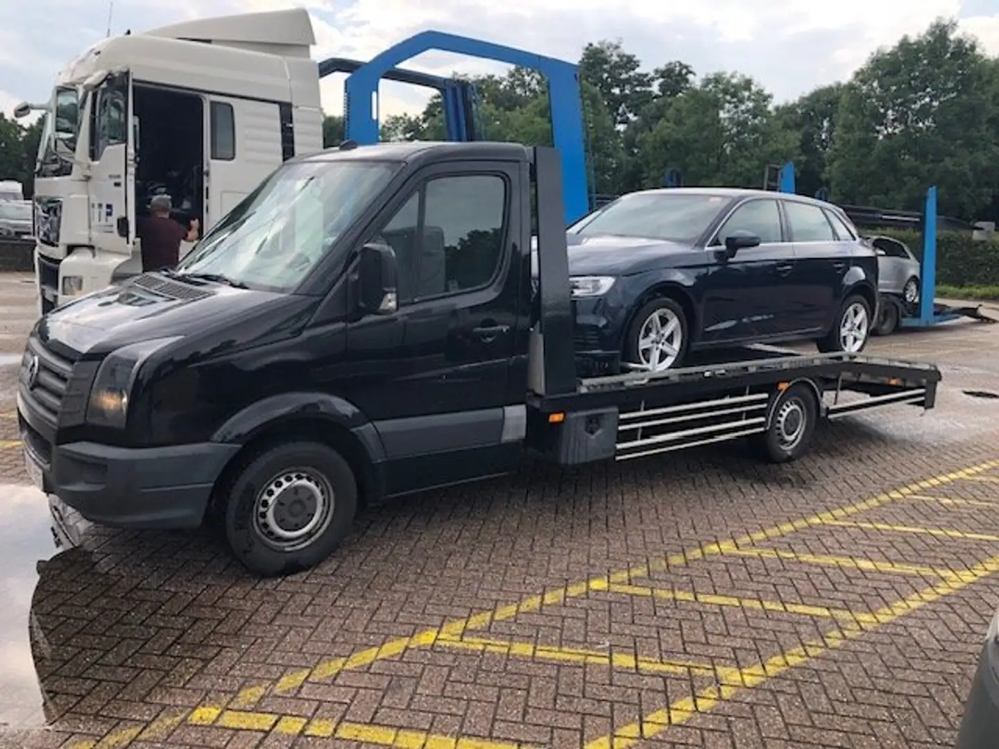Volkswagen Crafter takelwagen Noir - 2