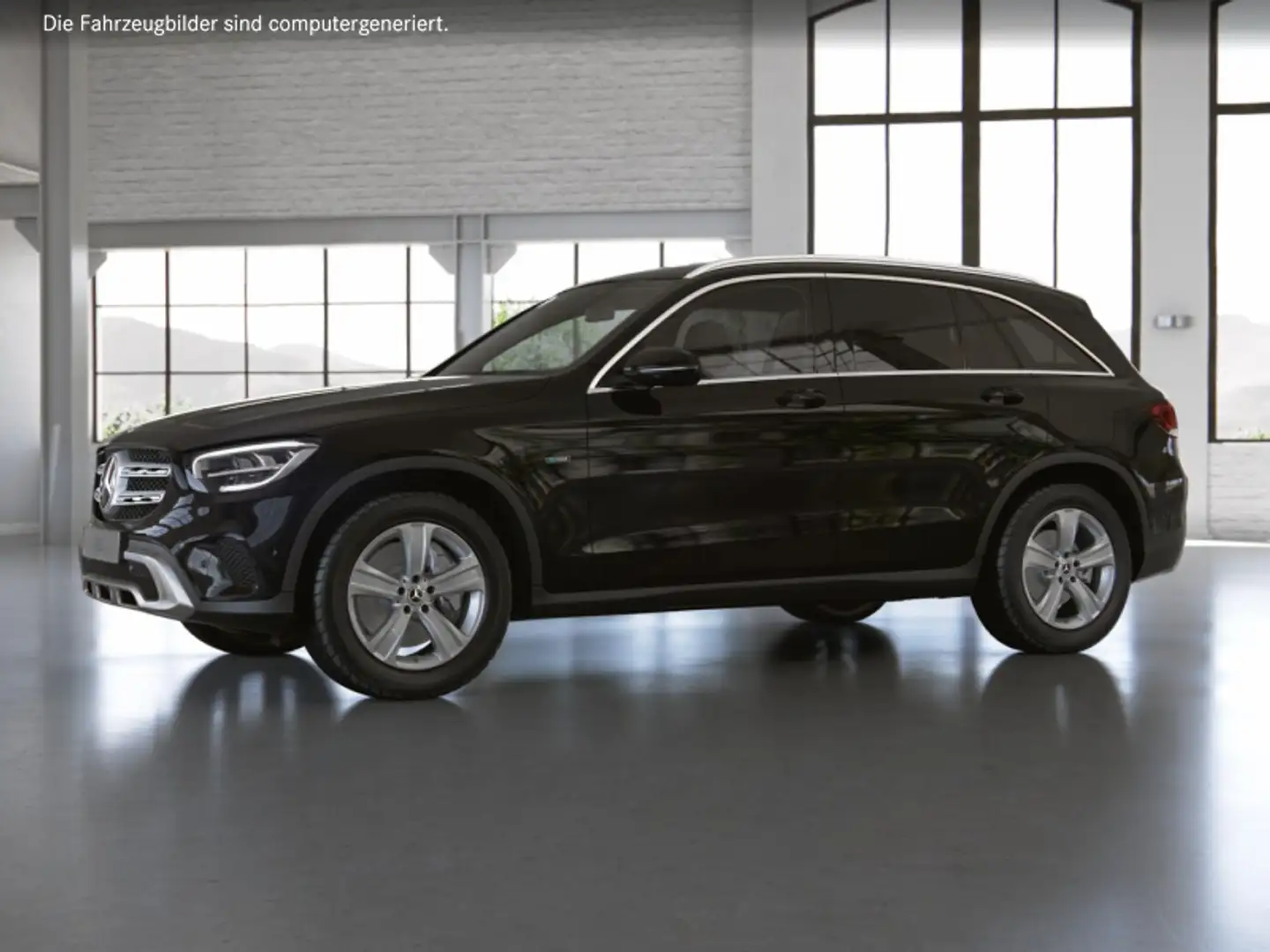 Mercedes-Benz GLC 300 de 4MATIC ACC AUT Kam. KeyLess KlimaA Schwarz - 2