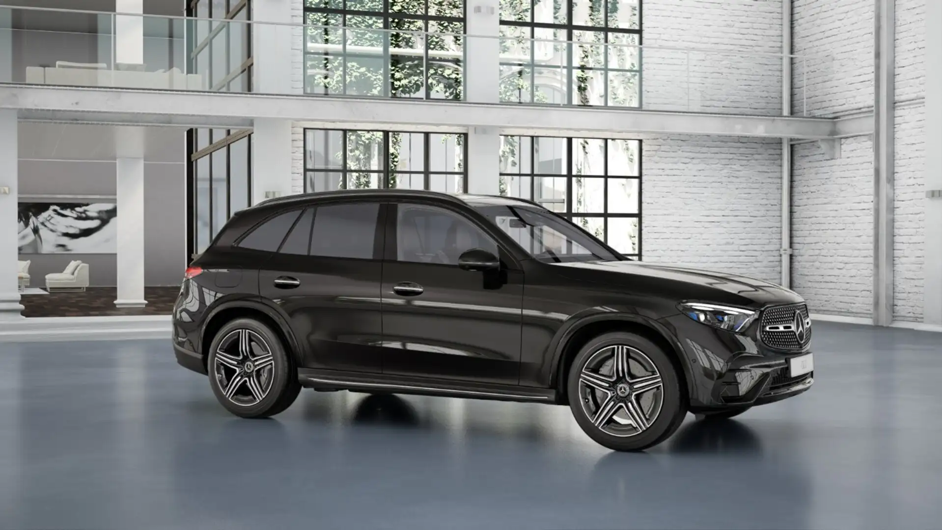 Mercedes-Benz GLC 220 d 4MATIC Navi,Rückfahrkamera,Klimaautomatik Schwarz - 2