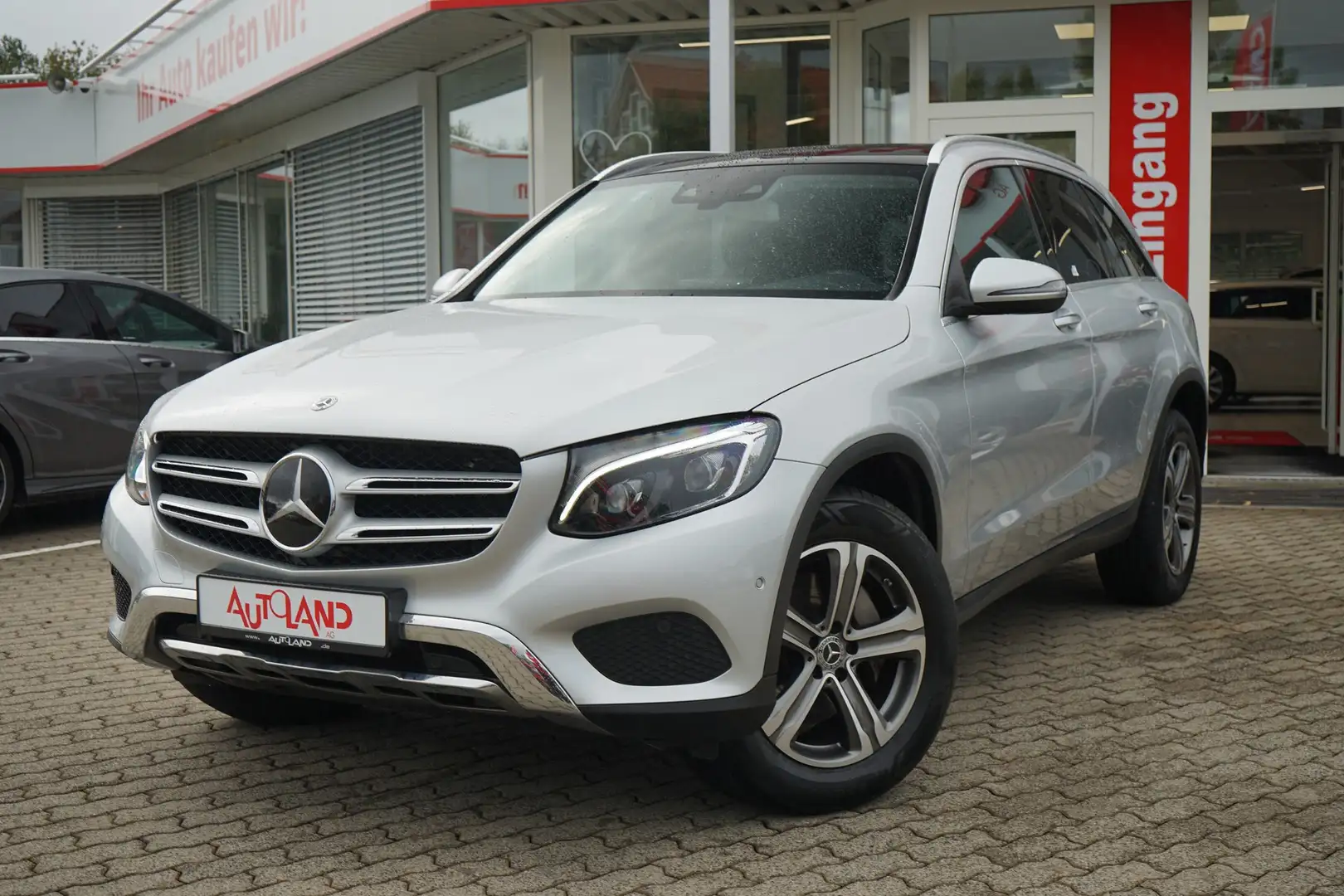 Mercedes-Benz GLC 350 d4Matic Exclusive LED Standheizung AHK Argent - 2