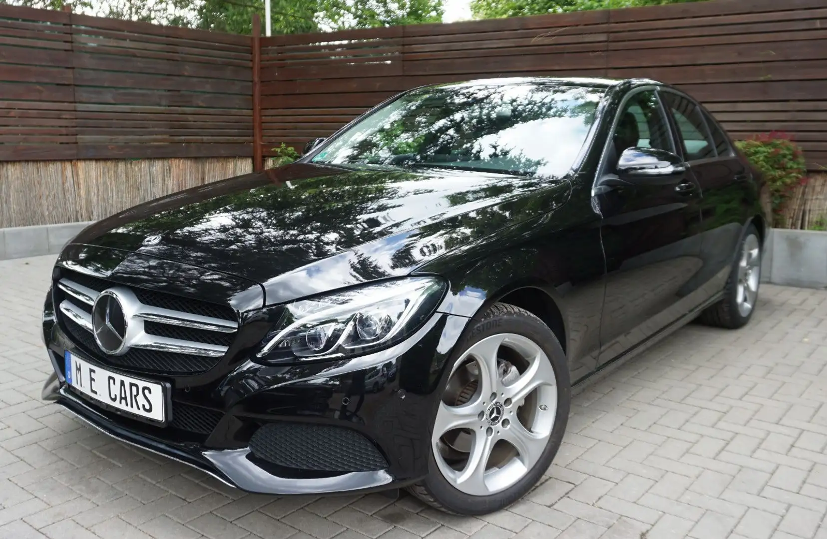 Mercedes-Benz C 180 Erst 37 Tkm Scheckh el Heckkl Kamera Leder Nero - 1