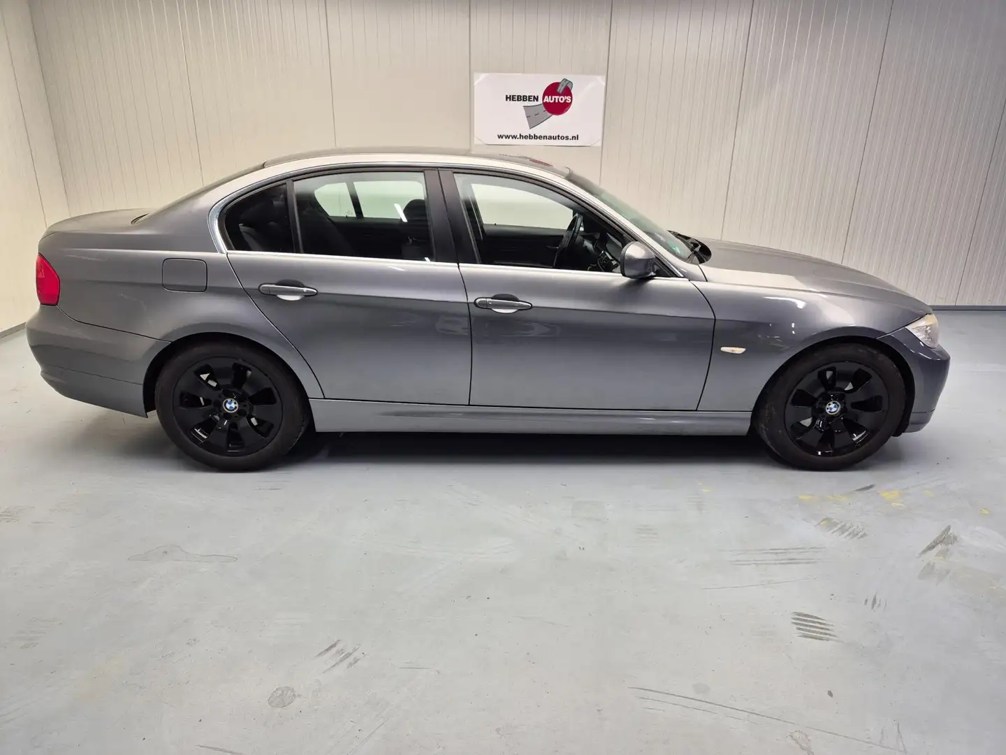 BMW 318 3-serie 318i Luxury Line Airco Ecc Alu Velgen Pdc Grijs - 2