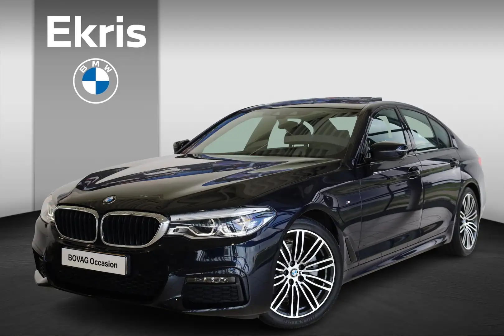 BMW 520 5 Serie Sedan 520i | M Sportpakket | Park Assistan Zwart - 1