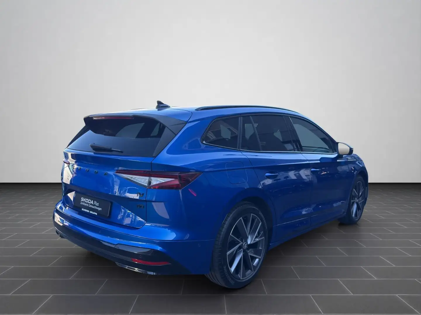 Skoda Enyaq iV 80 Sportline Navi Pano AHK Parken Plus Blau - 2
