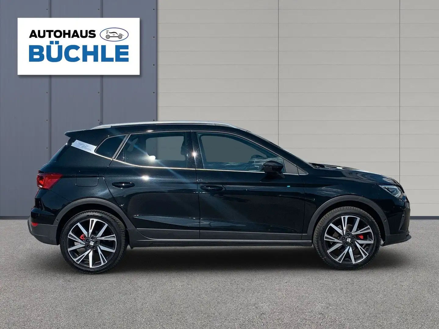 SEAT Arona ARONA FR+AUTOMATIK+NAVI+KAMERA+ACC+LED+PARKPILOT Zwart - 2