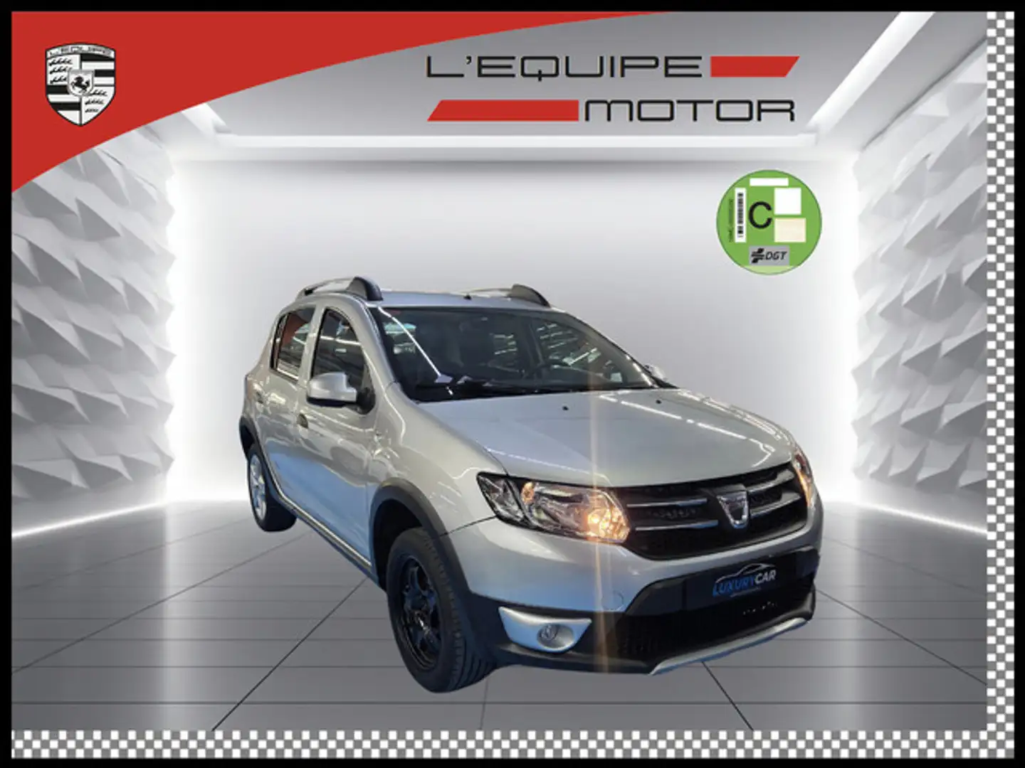 Dacia Sandero 0.9 TCE Stepway 90 Plateado - 1