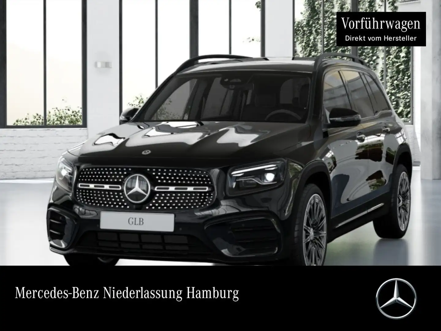 Mercedes-Benz GLB 200 AMG+NIGHT+PANO+360°+AHK+MULTIBEAM+TOTW+7G Noir - 1