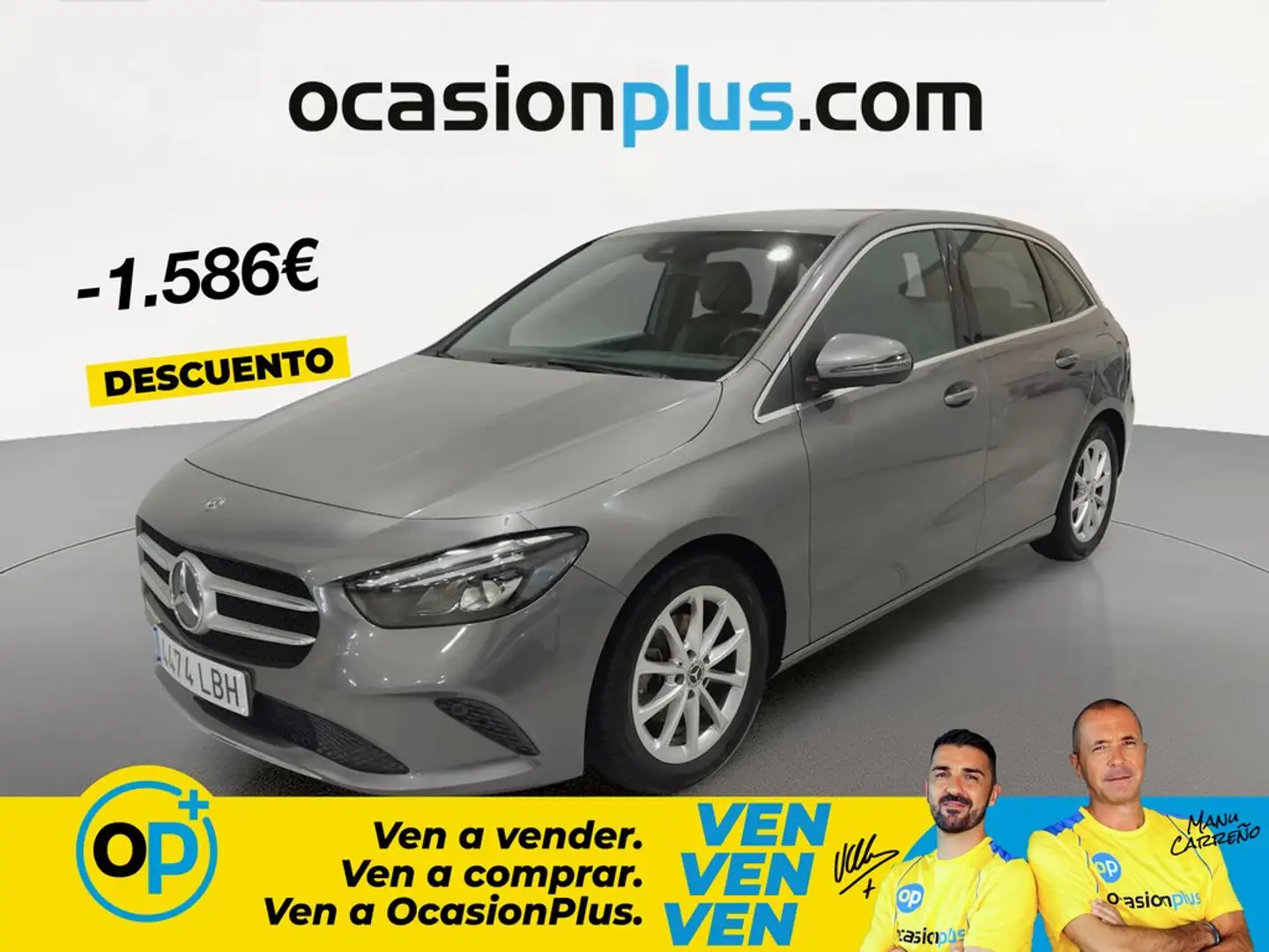 Mercedes-Benz B 180 180d 7G-DCT Gris - 1