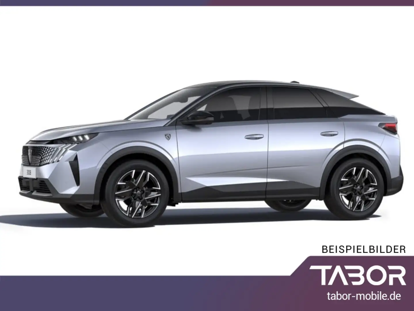 Peugeot 3008 MHEV 136 GT Matrix ACC SHZ Nav 360° Keyless Silber - 2