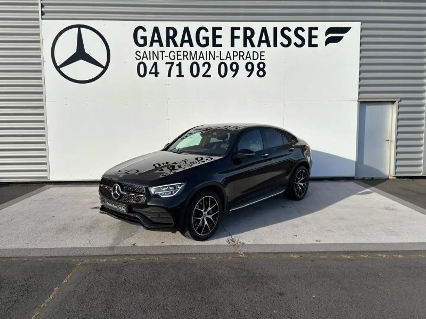 Mercedes-Benz GLC 220 220 d 194ch AMG Line 4Matic 9G-Tronic Schwarz - 1