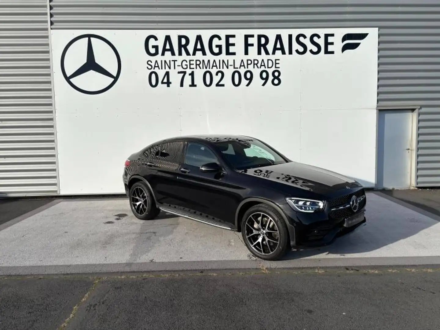 Mercedes-Benz GLC 220 220 d 194ch AMG Line 4Matic 9G-Tronic Schwarz - 2