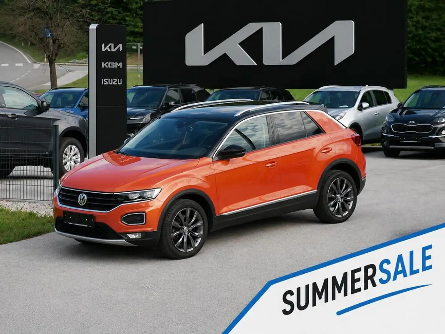 Volkswagen T-Roc 1,5 TSI ACT Sport Orange - 1