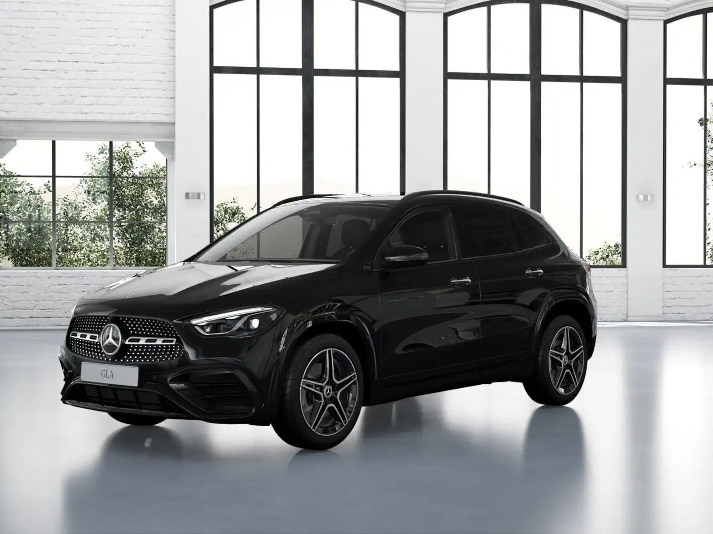 Mercedes-Benz GLA 200 d 4MATIC Österreich-Edition AMG Line Schwarz - 2