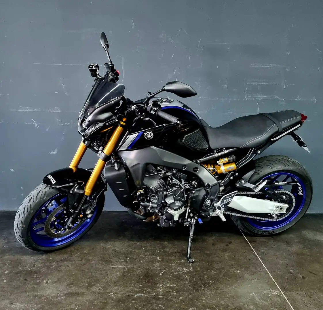 Yamaha MT-09 Bleu - 2