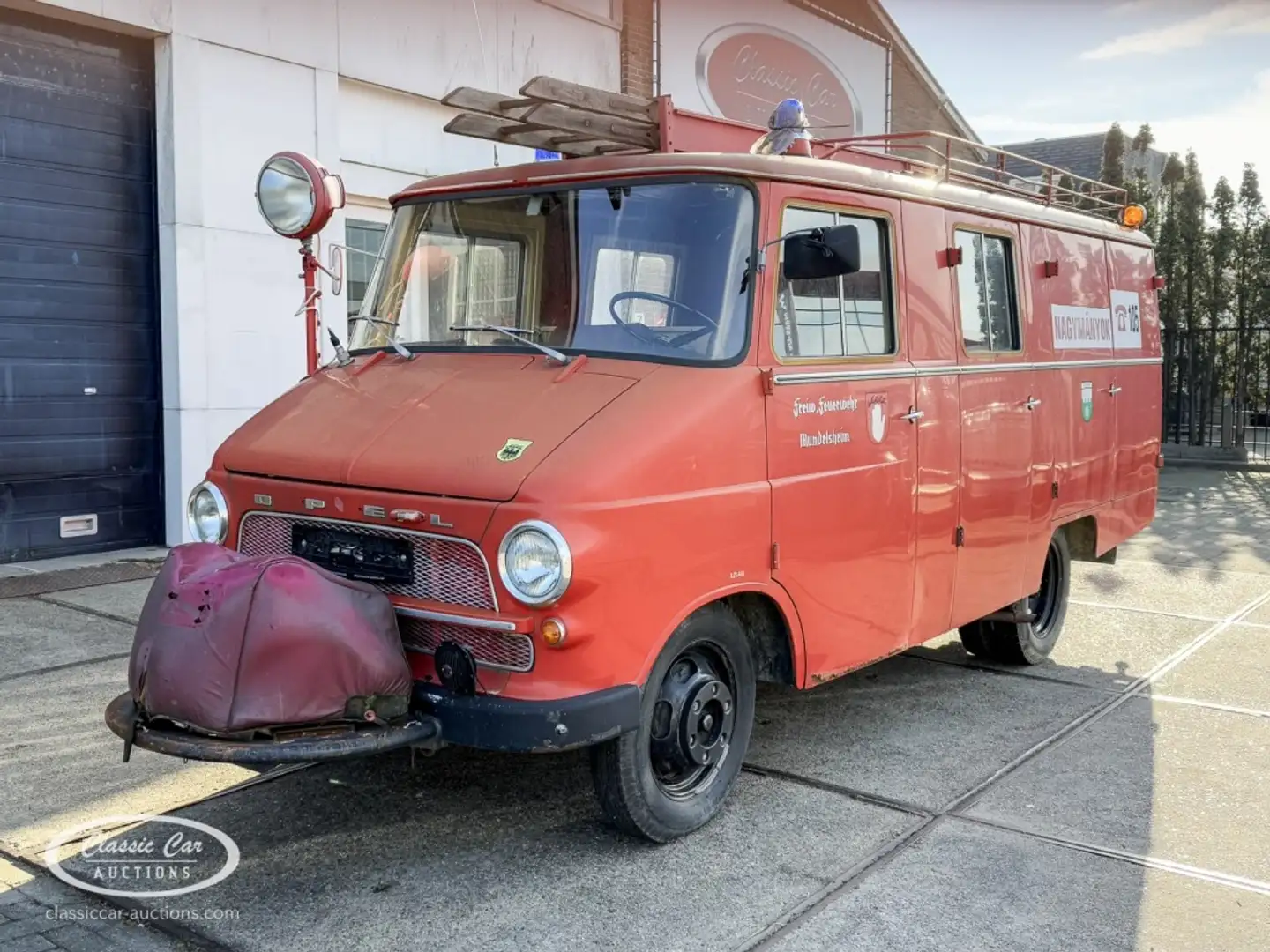 Opel BLITZ Brandweerwagen  - ONLINE AUCTION Kırmızı - 1
