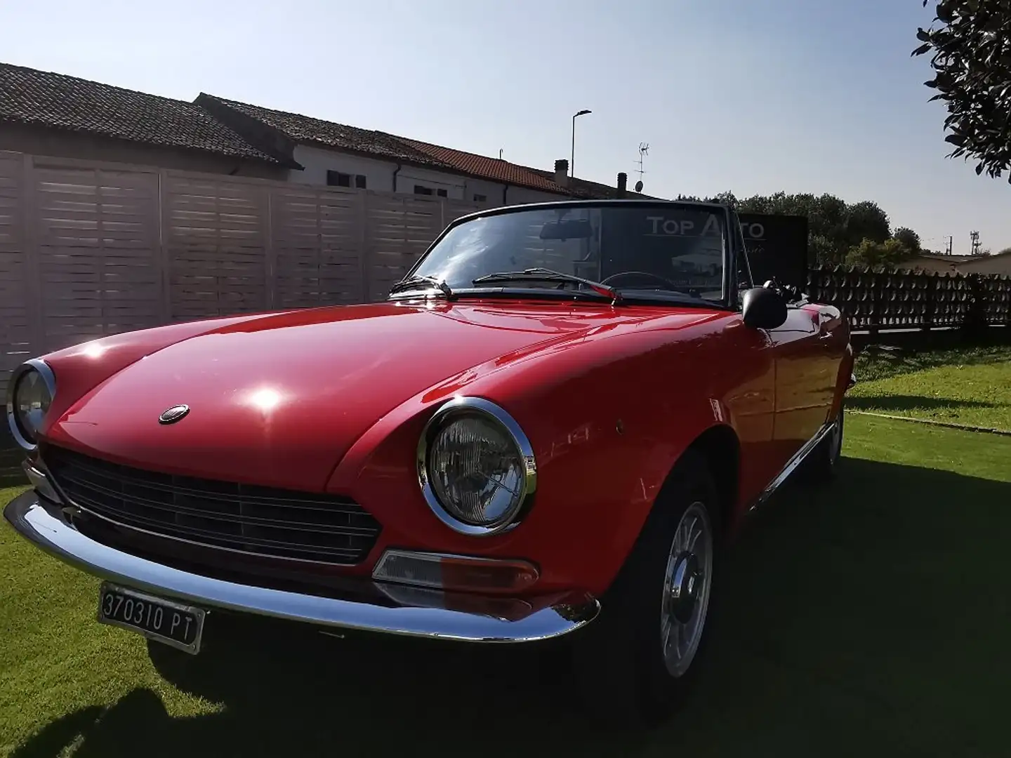 Fiat 124 Spider 124 SPORT SPYDER (Prima Serie) Rojo - 1