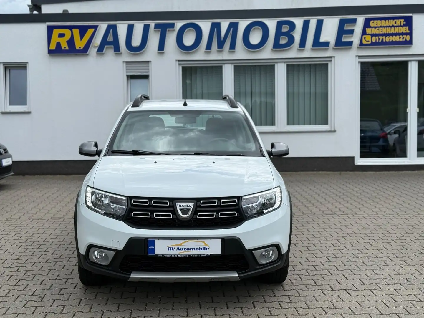 Dacia Sandero II Stepway Prestige | Navi | Kette NEU | Bianco - 1