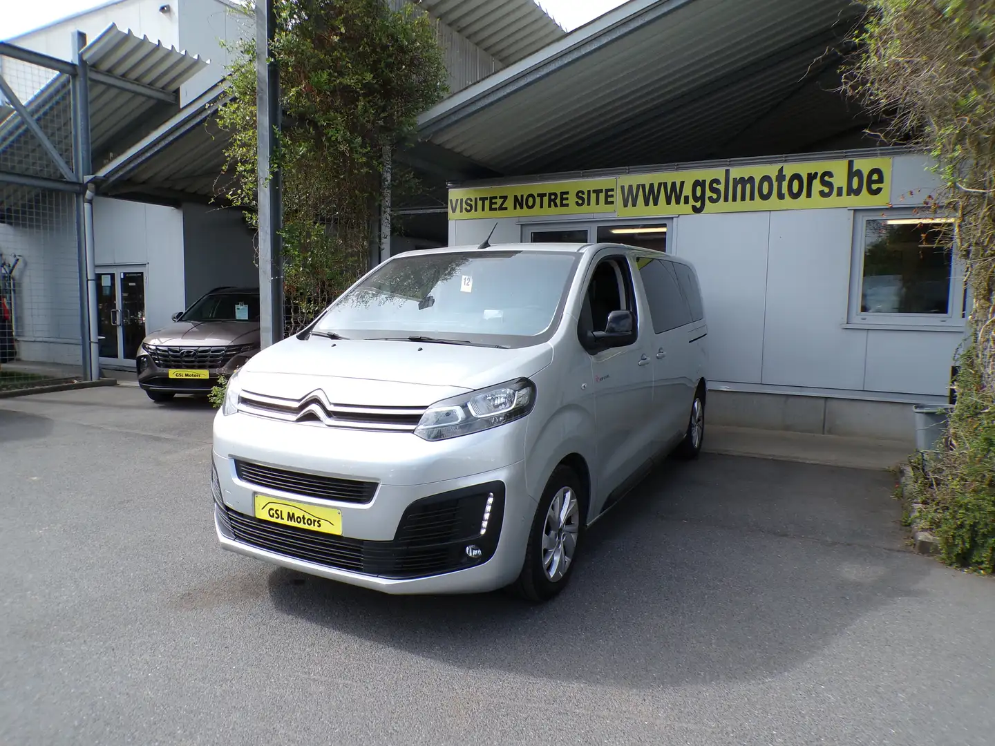 Citroen Jumpy 2.0 HDi 120cv 8places gris 06/19 63068km Airco GPS Gris - 1