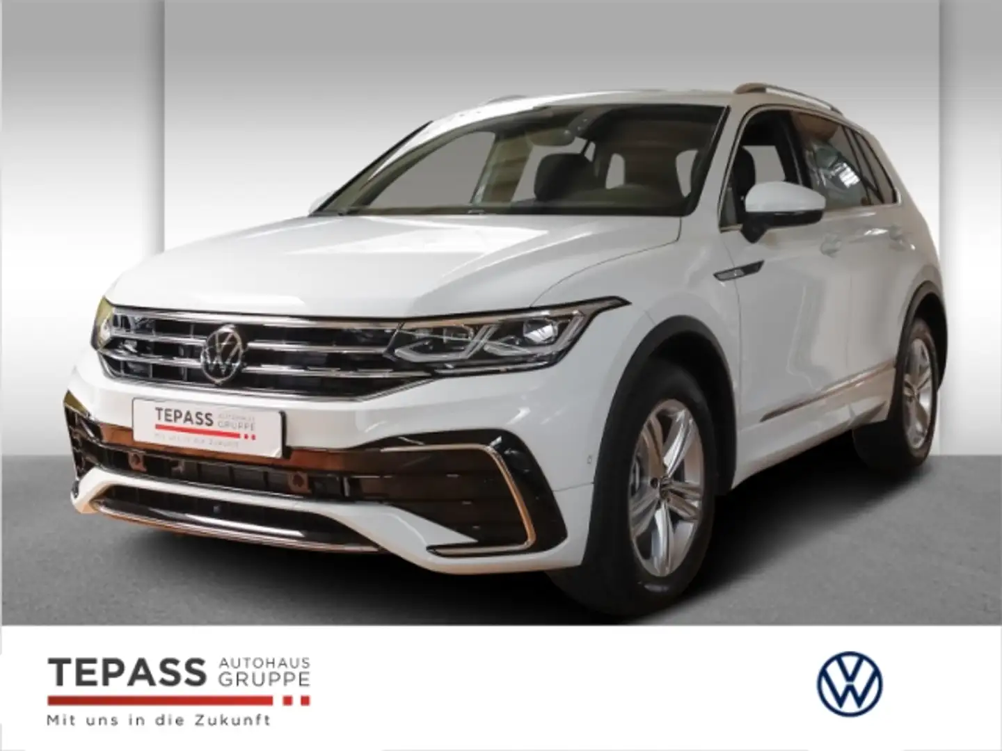 Volkswagen Tiguan 2.0 TDI R-Line NAVI PANO AHK Blanco - 1